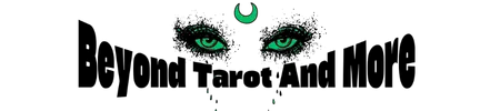 Beyond Tarot And More Logo with a transparent background